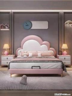 佛山大厂货，高质量仿真皮，实木床边，高密度海绵，带实木床板，全新包装，特价处理 - 宜昌28生活网 yc.28life.com