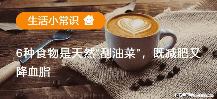 【生活小常识】6种食物是天然“刮油菜”，既减肥又降血脂 - 宜昌生活资讯 - 宜昌28生活网 yc.28life.com